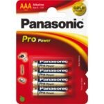 PANASONIC AAA BATTERIES (CARD OF 4)