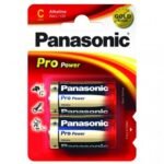 PANASONIC C BATTERIES (CARD OF 2)