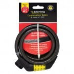 BIKE037 101C COMBINATION LOCKING CABLE 10MM X 1500MM