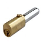 BRASS OVAL TYPE BULLET LOCK