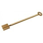 RTS031 MAUER VARIATOR A & B / PRAETOR B 165MM BRASS SAFE BLANK (ROTTNER 128)