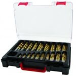 LSUNR072 RUKO TERRAX DIN 338 HSS TIN COATED TWIST DRILL BITS (PLASTIC CASE OF 170)