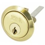 OCYL015 ERA 862-31 6 PIN RIM CYLINDER PB