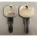 C035 VE12 VAC62 METAL TOP CAR CYLINDER KEY BLANK