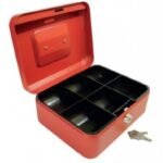 CBOX003R CATHEDRAL CBRD8 RED 8" CASH BOX