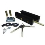 FEDERAL D613LONG GARAGE BOLTS / KA PAIR VISI - SUPPLIED WITH LONGER KEYS