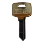 FCO043 FEDERAL ENFIELD JB5-R165 3C GENUINE CYLINDER KEY BLANK