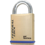 FD-Z720BUC FEDERAL BUC 51MM BRASS PADLOCK BODY FOR UC3100 EURO CYLINDER