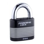 FPAD0045/27 FEDERAL 8104/27 63MM HEAVY LAMINATED PADLOCK