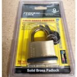 FPAD0070/BS FEDERAL SF40/B 40MM SECURITY SOLID BRASS PADLOCK