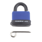FPAD0171/BLUE FEDERAL RL46W-B WEATHERPROOF LAMINATED RESETTABLE COMBINATION PADLOCK