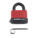 FPAD0171/RED FEDERAL RL46W-R WEATHERPROOF LAMINATED RESETTABLE COMBINATION PADLOCK