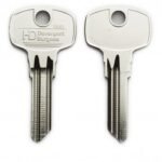 H0309 YAX1NP 5 PIN YALE CYLINDER KEY BLANK