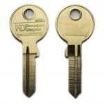 H0498 1046A JC2R JK5S AMERICAN ZONE YALE CYLINDER KEY BLANK