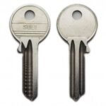 H0521S SUL1 5 PIN UNIVERSAL CYLINDER KEY BLANK