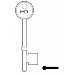 KB0064 L115A B571ANP SECUREFAST 5L MORTICE KEY BLANK