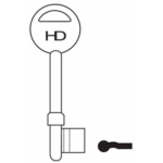 KB0057 L422 B612/2 EUROSPEC SMITH & LOCKE 3L RH MORTICE KEY BLANK