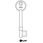 KB0075 L465A B599ANP ECLIPSE 3 LEVER MORTICE KEY BLANK