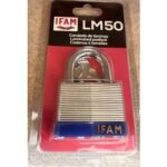 IFA005-KA1 IFAM LM50 50MM LAMINATED PADLOCK KEYED ALIKE TO KA1