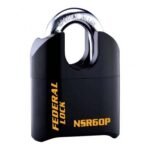 FPAD0103 FEDERAL NSR60P CS EXTRA HEAVY FIXED CODE COMBINATION PADLOCK