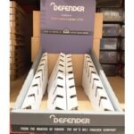 OUT069 SQUIRE CT10/DEFENDER DISPLAY C/W 12 PADLOCKS