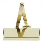 ZOO ZDC0024PB SIZE 2-4 DOOR CLOSER POLISHED BRASS