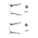 Adams Rite 4104-12 Single Flat Mounting Bridge