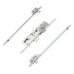 ERA Latch Deadbolt 2 Small Hooks Split Spindle Multipoint Door Lock - Option 2