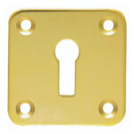 Carlisle Brass AA4 Square Standard Profile Escutcheon (LEAD TIME: 2-3 DAYS)