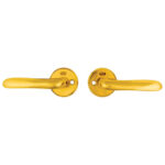 Assa Round Rose Lever Lever Unsprung