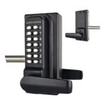 Gatemaster BDGSD Superlock 2.0 Delta Handle Single Sided Digital Lock for Metal Gates (LEAD TIME: 2-3 DAYS)