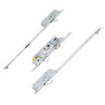 Fuhr Latch Deadbolt 2 Rollers 2 Hooks Key Wind Operated Multipoint Door Lock