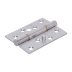 Coastal Group HQ4-SEC-SSS Stainless Steel External Door Butt Hinge Square Corner with Dogbolt (LEAD TIME: 2-3 DAYS)