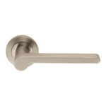 Eurospec SWL1161SSS Steelworx SWL Lubecca Lever On Rose (LEAD TIME: 2-3 DAYS)
