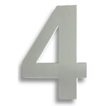 Eurospec NUM10174SSS Stainless Steel 7" Numerals (0-9) (Number 4) (LEAD TIME: 2-3 DAYS)