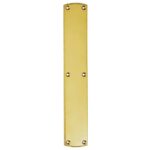 Carlisle Brass PF102 Large Push Plate (LEAD TIME: 2-3 DAYS)