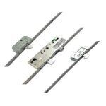 Era Latch Deadbolt 2 Hooks Interlocking French Door Lock Split Spindle Multipoint Door Lock