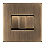 Eurolite AB3SWB 3-Gang Switch (LEAD TIME: 2-3 DAYS)