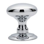 Carlisle Brass AC050CP Ice Large Mortice Knob (LEAD TIME: 2-3 DAYS)