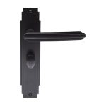 Carlisle Brass ADR013MB Art Deco Lever On WC Backplate (LEAD TIME: 2-3 DAYS)