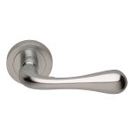 Manital AQ1SC Astro Lever On Round Rose - Satin Chrome (LEAD TIME: 2-3 DAYS)