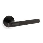 Alexander & Wilks AW240BL Knurled Kingstone Lever On Round Rose (LEAD TIME: 2-3 DAYS)