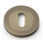Alexander & Wilks AW391IB Concealed Fix Escutcheon Standard Profile Italian Brass (LEAD TIME: 2-3 DAYS)