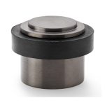 Alexander & Wilks AW603DBZPVD Plain Floor Mounted Door Stop - Dark Bronze PVD (LEAD TIME: 2-3 DAYS)