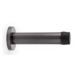 Alexander & Wilks AW616DBZ Cylinder Projection Door Stop On Rose - Dark Bronze (LEAD TIME: 2-3 DAYS)