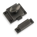 Alexander & Wilks AW730DBZPVD Cupboard Latch - Dark Bronze PVD (LEAD TIME: 2-3 DAYS)