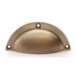 Alexander & Wilks AW910AB Raoul Cup Handle - Antique Brass (LEAD TIME: 2-3 DAYS)