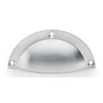 Alexander & Wilks AW910SC Raoul Cup Handle - Satin Chrome (LEAD TIME: 2-3 DAYS)
