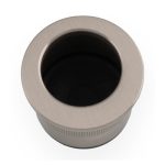 Alexander & Wilks AW992SN Round Sliding Door Finger Edge Pull (LEAD TIME: 2-3 DAYS)