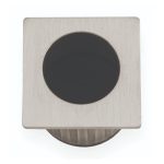 Alexander & Wilks AW993SN Sliding Door Finger Edge Pull Square - Satin Nickel (LEAD TIME: 2-3 DAYS)